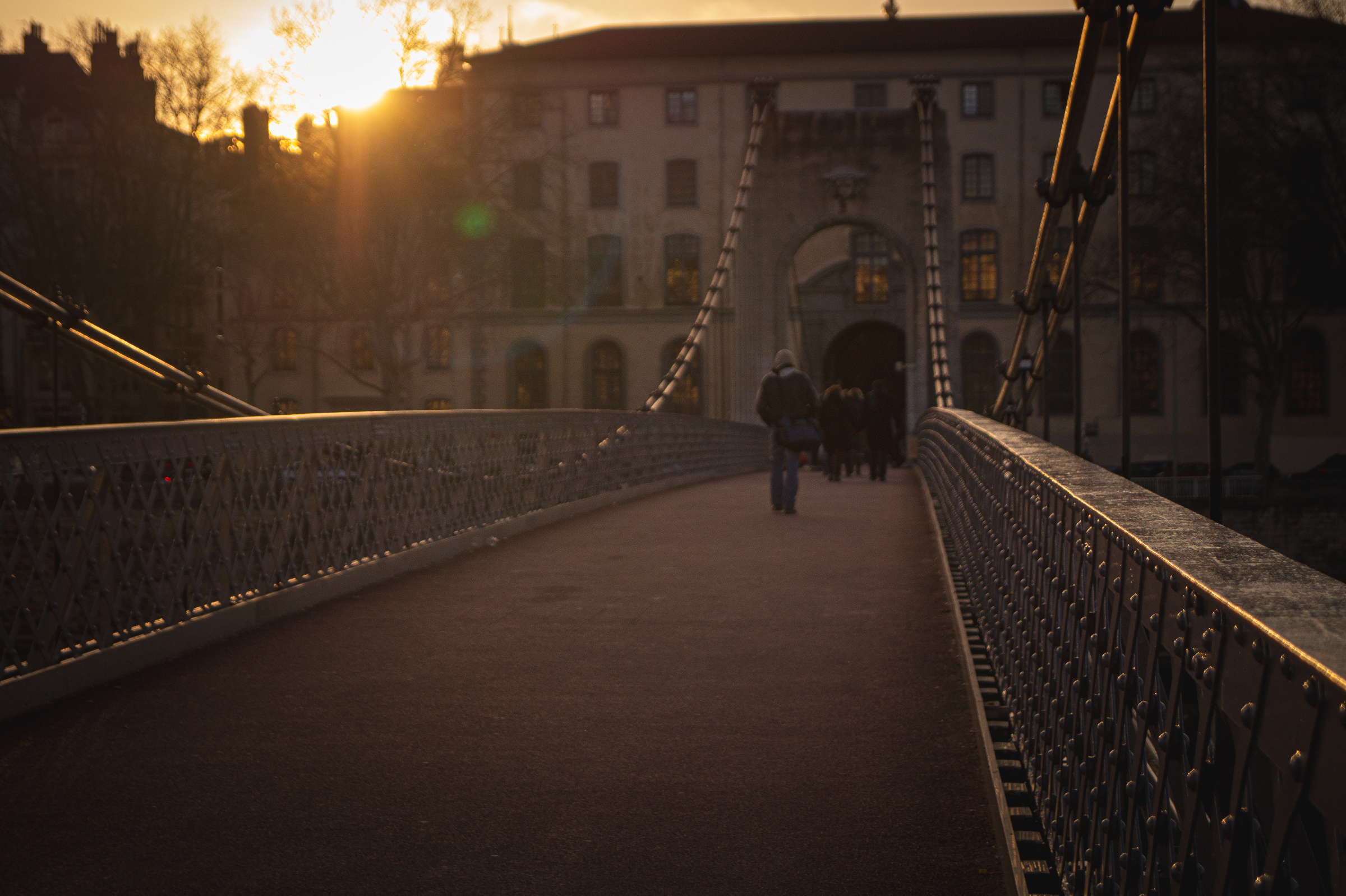 Passerelle du Collège à Lyon