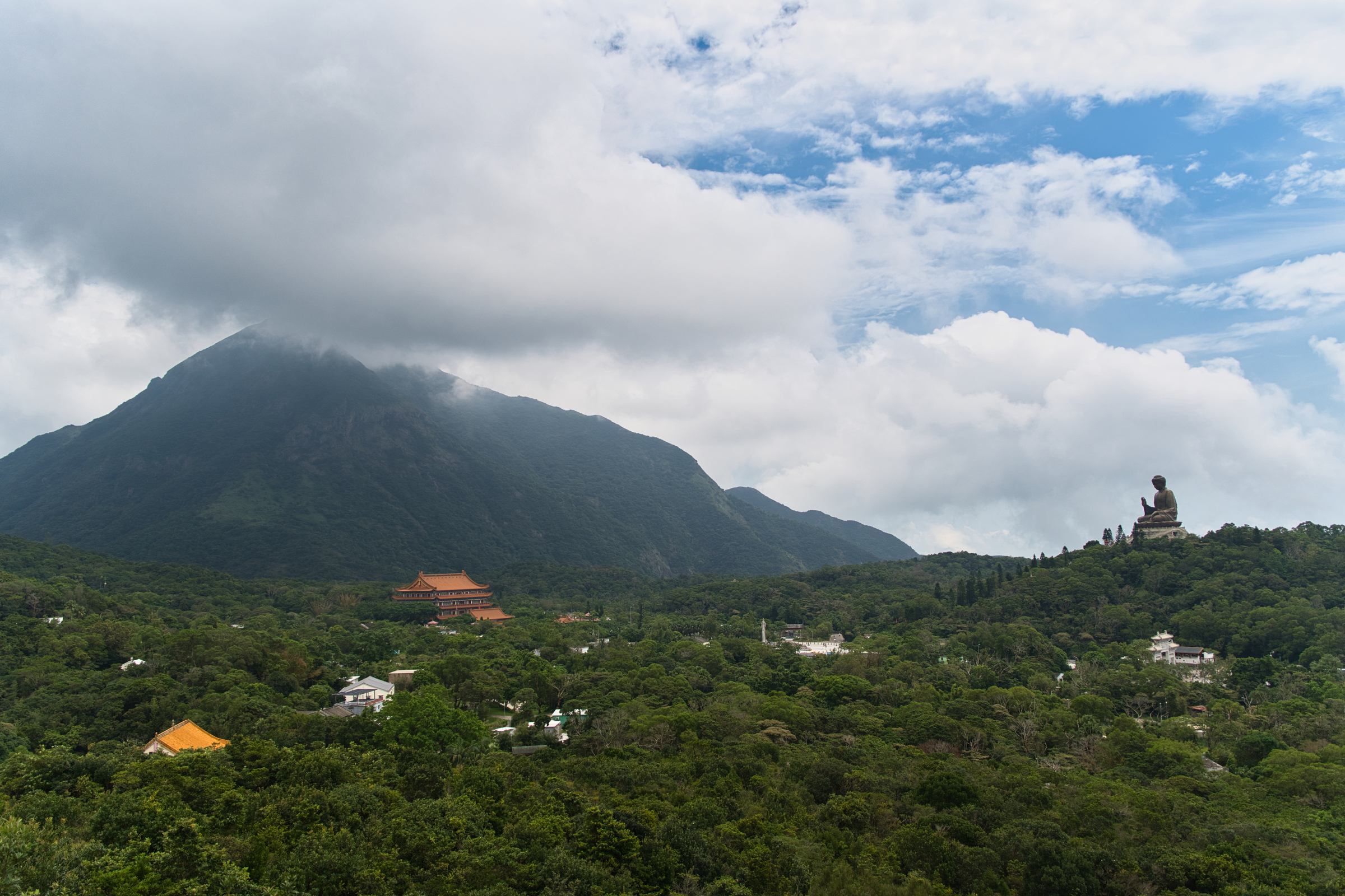 Le Bouddha de Tian Tan sur l'île de Lantau